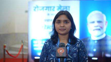 २६-०४-२०२५ रोजी सकाळी ११:०० वाजता मुंबईत झालेला रोजगार मेळा.