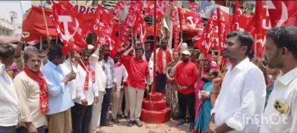 పరిగి: సమాన పనికి సమాన వేతనం ఇవ్వాలని సుప్రీంకోర్టు తీర్పును అమలు చేయాలి-పరిగి లో సిపిఎం జిల్లా కార్యవర్గ సభ్యులు వెంకటయ్య