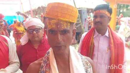झंझारपुर: गोधनपुर गांव में शत चंडी महायज्ञ का आयोजन, यजमान भवनाथ झा और आचार्य डॉ प्रभाष झा ने दी जानकारी