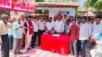 નખત્રાણા: સેંન્ટ્રલ બોર્ડ ચેરિટેબલ ટ્રસ્ટ તથા જૈન જાગૃતિ સેન્ટર- નખત્રાણા નાં સંયુક્ત ઉપક્રમે છાશ કેન્દ્ર MLA હસ્તે ખુલ્લું મૂકાયુ