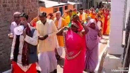 बेगमगंज: बेगमगंज में भव्य कलश शोभायात्रा का आयोजन किया गया