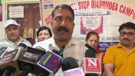 कुल्लू: स्वास्थ्य विभाग द्वारा घर-घर जाकर लोगों को डायरिया रोकथाम के लिए जागरूक किया जाएगा: सीएमओ कुल्लू नागराज पवार