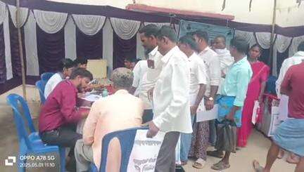ಗುಂಡ್ಲುಪೇಟೆ: ಬೇಗೂರಲ್ಲಿ ಕಾರ್ಮಿಕ ದಿನಾಚರಣೆ ನಿಮಿತ್ತ ಉಚಿತ ಆರೋಗ್ಯ ಶಿಬಿರ