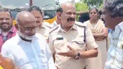 కొల్లడం గ్రామంలో ఆందోళన విరమించిన కొల్లడం గ్రామస్తులు