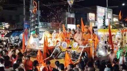 జహీరాబాద్: పట్టణంలో VHP ఆధ్వర్యంలో వైభవంగా సామాజిక సమరసత రథయాత్ర