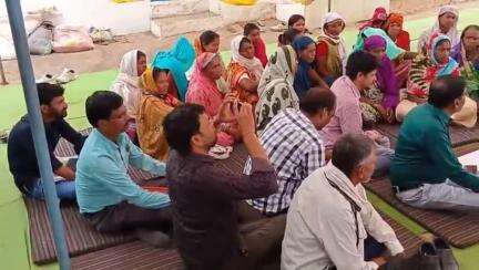 नारायणगंज: बबलिया झील में जल संकट पर मंथन, जल गंगा संवर्धन अभियान के तहत जल चौपाल आयोजित
