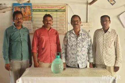 విజయనగరం: దేవుని కనపాక గ్రామంలో 5 లీటర్ల నాటుసారా స్వాధీనం, వ్యక్తి అరెస్ట్: ఎక్సైజ్ ఇన్స్పెక్టర్ వెంకటరావు