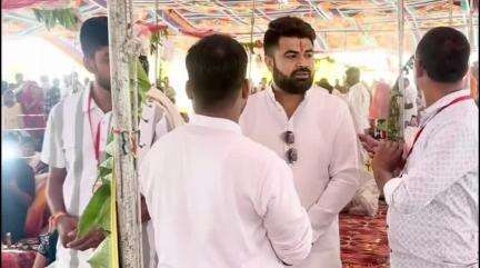 देपालपुर: ग्राम उत्तरसी में धरणीधर सामाजिक एवं शैक्षणिक समिति ने सामूहिक विवाह सम्मेलन का किया आयोजन, MLA मनोज पटेल भी रहे मौजूद