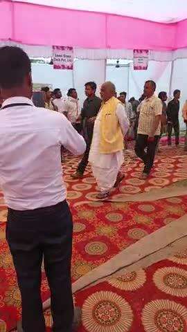 Rajgir mein rojgar Mela udghatan karne ke liye Aaye mananiy Shri  sarvan vidhayak