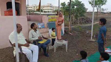 प्रतापगढ़: सेवा भारती चित्तौड़गढ़ के प्रांत शिक्षा आयाम प्रमुख ने रंगास्वामी कच्ची बस्ती स्थित बाल संस्कार केंद्र का दौरा किया