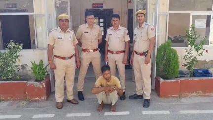 नसीराबाद: नसीराबाद सदर थाना पुलिस ने रात के समय मंदिर में चोरी करने वाले मुख्य आरोपी को किया गिरफ्तार