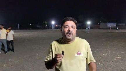 मथनपूरा प्रीमियर लीग उद्घाटन मैच में लगे लगातार तीन छक्के जीतू मेरी बोले अंतरराष्ट्रीय ग्राउंड की आवश्यकता