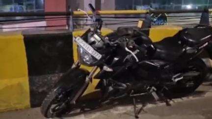 વડોદરા: ફતેહગંજ બ્રિજ પર અકસ્માત સર્જાયો