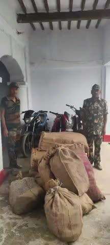 पुपरी: सढवारा में मध निषेध थाना पुपरी पुलिस ने तीन बाइक से 1350 बोतल नेपाली शराब बरामद की