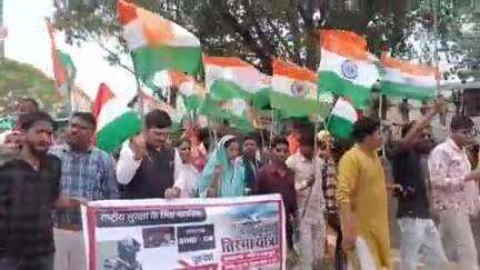 बजाग: गोरखपुर में ऑपरेशन सिंदूर की सफलता और सैनिकों के सम्मान में भाजपा कार्यकर्ताओं ने निकाली तिरंगा यात्रा