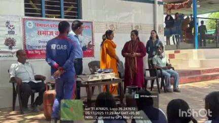 हरिपुर: सीयूएचपी के समाज कार्य विभाग के प्रो शशि पूनम के नेतृत्व में पंचायत धवाला में कार्यक्रम का आयोजन हुआ