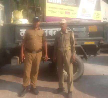 कर्णप्रयाग: कर्णप्रयाग पुलिस ने अवैध खनन पर शिकंजा कसा, रेत से भरा ट्रक किया सीज, चालक पर चालानी कार्रवाई