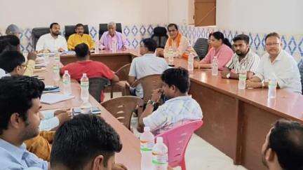 हसनपुरा: हसनपुरा में बीस सूत्री समिति की बैठक आयोजित हुई
