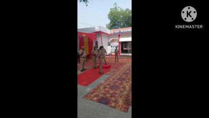 निज़ामाबाद: निजामाबाद थाना परिसर में CO सदर आस्था जयसवाल ने किया निजामाबाद थाना का त्रैमासिक निरीक्षण