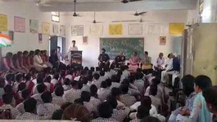 बरवाला: खटौली के स्कूल में एडीजी सेना भर्ती ने युवाओं को राष्ट्र सेवा के लिए भारतीय सेना में शामिल होने के लिए किया आह्वान