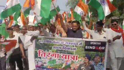 सारंगपुर: पढ़ाना नगर में ऑपरेशन सिंदूर और भारतीय सेना के सम्मान में निकाली गई तिरंगा यात्रा