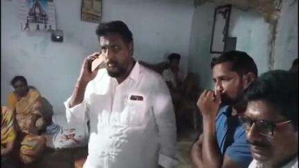 పెగడపల్లె: పెగడపల్లి: మృతుడి కుటుంబానికి ప్రభుత్వ విప్ అడ్లూరి లక్ష్మణ్ కుమార్ పరామర్శ