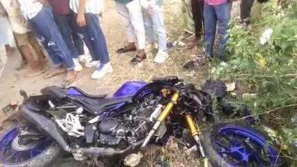 सीमलवाड़ा: धंबोला थाना क्षेत्र के राजपुर घाटी के पास दो पावर बाइक आमने-सामने टकराईं, चार लोग घायल