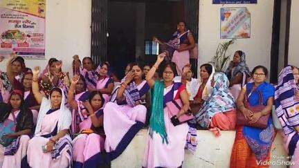 सूर्यपुरा: सूर्यपुरा और दावथ स्वास्थ्य केंद्र पर आशा कार्यकर्ताओं ने अपनी मांगों के समर्थन में शुरू की पांच दिवसीय हड़ताल