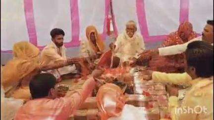 मुंगावली: ग्राम पारकना में कथा समापन पर हुआ हवन और भंडारा
