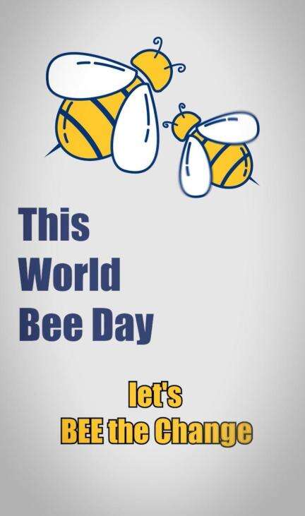 Let’s BEE the change! 🐝 This #WorldBeeDay, pledge to protect bees & their habitats. 🌼

#Agriculture #AgriGOI