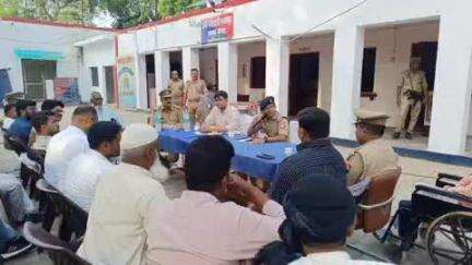 मनकापुर: SDM मनकापुर ने पीस कमेटी की बैठक में ताजियादारों से कहा, ताजिया 15 फुट से बड़ी नहीं होगी