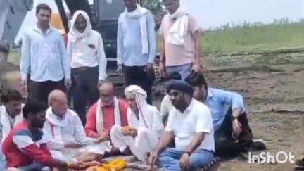 खिरकिया: जल गंगा अभियान के तहत जलस्त्रोतों के पुनर्जीवन व गहरीकरण का कार्य शुरू