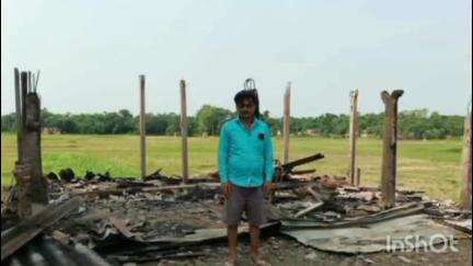 औराई: धसना गांव स्थित नव निर्मित घर में लगी आग, पेट्रोल छिड़क कर आग लगाने का लगा आरोप