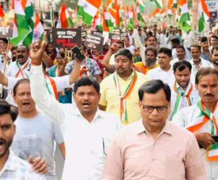 बिल्हौर: बिल्हौर में निकाली गई तिरंगा यात्रा, बड़ी संख्या में लोग हुए शामिल