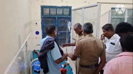 ஆம்பூர்: பி.கஸ்பா பகுதியில் முன்விரோதம் காரணமாக அறிவாளால் ஓட ஓட வெட்டிவிட்டு தப்பி ஓடிய நபரால் பரபரப்பு