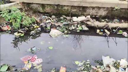 नाले की गंदगी से परेशान लालबाग मोहल्ले के लोग, नगर निगम से शिकायत के बाद भी नहीं हुआ समाधान #Jansamasya