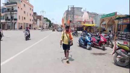 उड़ीसा से 39 दिन की पदयात्रा कर राम की महिमा के प्रचार-प्रसार में पहुंचा युवक अयोध्या