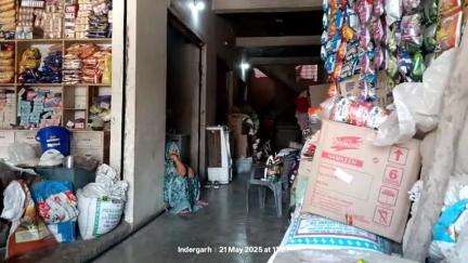 इंदरगढ़: ग्वालियर रोड पर घर और दुकान में चोरी, अज्ञात चोरों ने 8 लाख के आभूषण और ₹1.5 लाख नगद चुराए, सीसीटीवी में कैद
