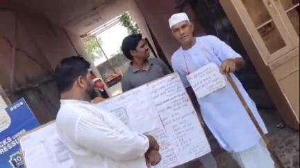 बिलारी: भारतीय किसान यूनियन तोमर मंडल मुरादाबाद ने बिलारी किसानों के सम्मान में निकाली साइकिल यात्रा