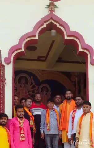 चतरा: कुम्हार टोली में हनुमंत प्राण प्रतिष्ठा महायज्ञ के लिए बाजे-गाजे के साथ निकाली गई कलशयात्रा