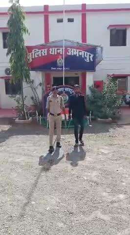 अभनपुर: अभनपुर थाना क्षेत्र में शांति भंग करने वाले एक आरोपी को पुलिस ने किया गिरफ्तार