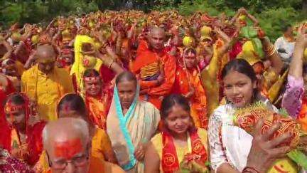 टाटीझरिया: टाटीझरिया में भव्य कलश यात्रा के साथ श्री पंचमुखी हनुमान प्राण प्रतिष्ठा महायज्ञ का शुभारंभ