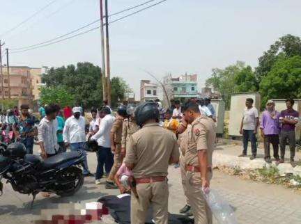 पिंड्रा: वाराणसी के बड़ागांव में तेज रफ्तार ट्रक ने बाइक को मारी टक्कर, युवती की मौत, दो अन्य गंभीर रूप से घायल