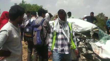 फुलेरा मु. सांभर: जयपुर ग्रामीण के मनोहरपुर दौसा मेगा हाईवे पर दर्दनाक सड़क हादसा, हादसे में तीन लोगों की मौके पर हुई मौत