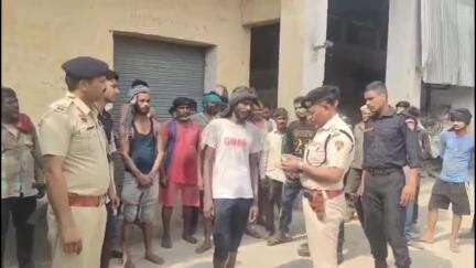 थानेसर: एसपी के आदेश पर कुरुक्षेत्र पुलिस ने अनाधिकृत रूप से रहने वालों के खिलाफ चलाया चेकिंग अभियान