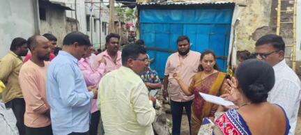 ಜಮಖಂಡಿ: ನಗರದಲ್ಲಿ ಒಳಮೀಸಲಾತಿ ಸಮೀಕ್ಷೆ ಕಾರ್ಯ ಪರಿಶೀಲಿಸಿದ ಉಪವಿಭಾಗಾಧಿಕಾರಿ ಶ್ವೇತಾ ಬೀಡಿಕರ್
