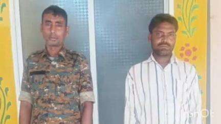 उधवा: फुदकीपुर नौघरिया गांव से पुलिस ने एक नामजद आरोपी को गिरफ्तार कर जेल भेजा