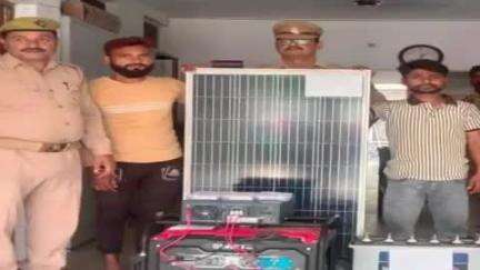 नरवल: महाराजपुर पुलिस ने तीन शातिर चोरों को किया गिरफ्तार