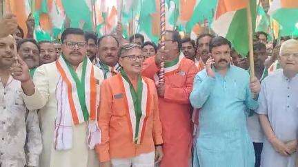 सहसवान: नगर दहगवाँ में भाजपा जिला उपाध्यक्ष सुभाष चंद्र गुप्ता के नेतृत्व में निकाली गई तिरंगा यात्रा
