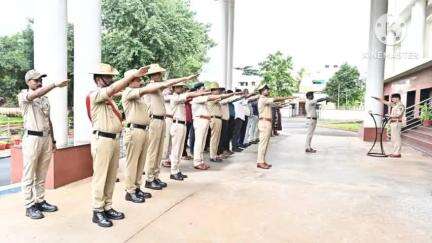 ಬೆಳಗಾವಿ: ನಗರ ಪೊಲೀಸ್ ಆಯುಕ್ತರ ಕಚೇರಿಯಲ್ಲಿ ರಾಷ್ಟ್ರೀಯ ಭಯೋತ್ಪಾದನಾ ವಿರೋಧಿ ದಿನಾಚರಣೆ
